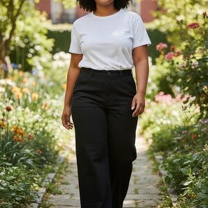 NWT Old Navy Wide Leg Black Women's Pants